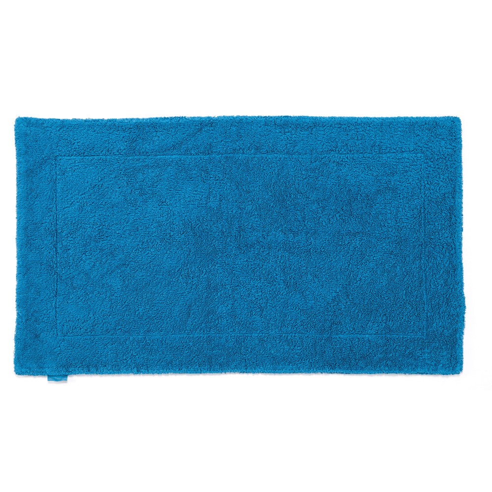 Double Bath Mat 336 by Designer Abyss & Habidecor in Ocean Blue